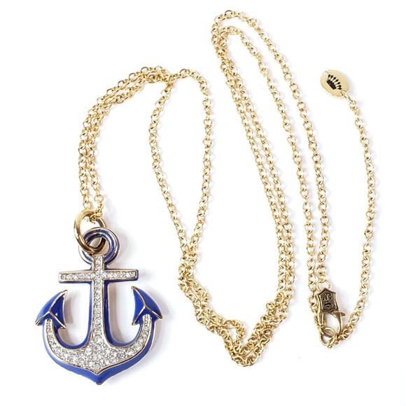 Juicy Couture Jewelry - NWOT! Juicy Couture Necklace Anchor Pendant